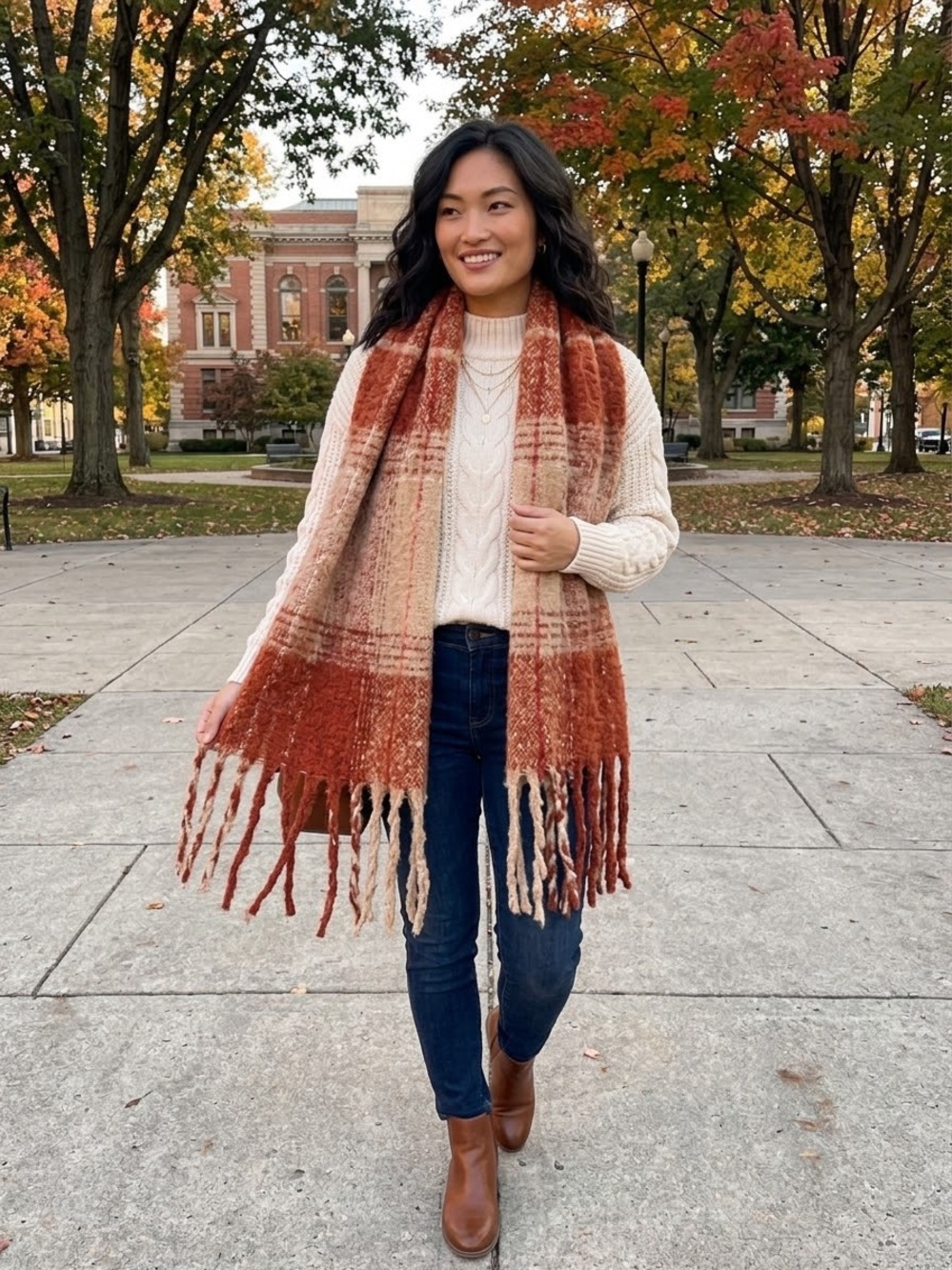 Blanket Scarf Tag